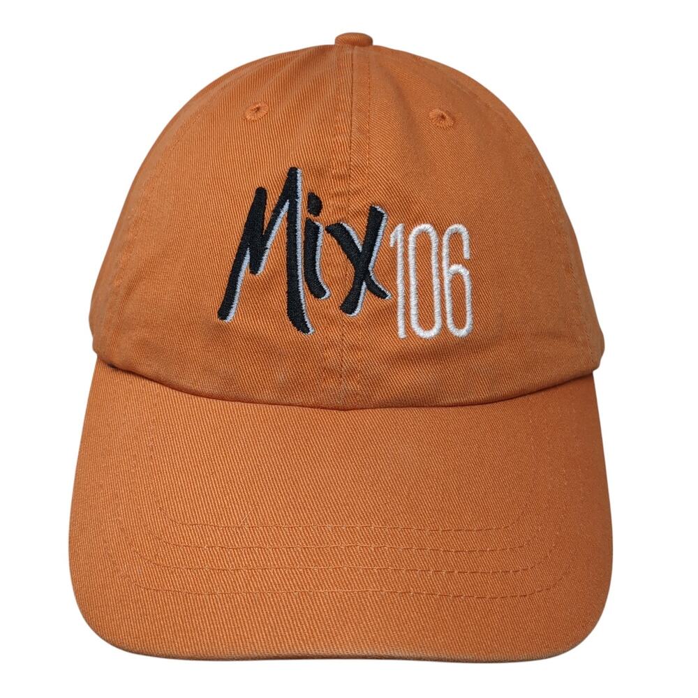 Mix 106 Foot & Ankle Medical Center Baseball Cap Orange One Size Adjustable KC